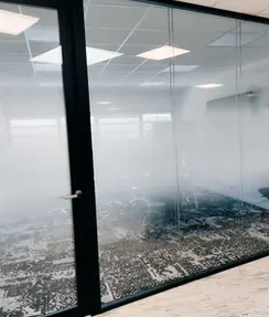Film dépoli effet flouté 