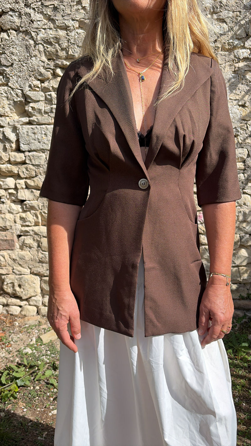 Blazer marron