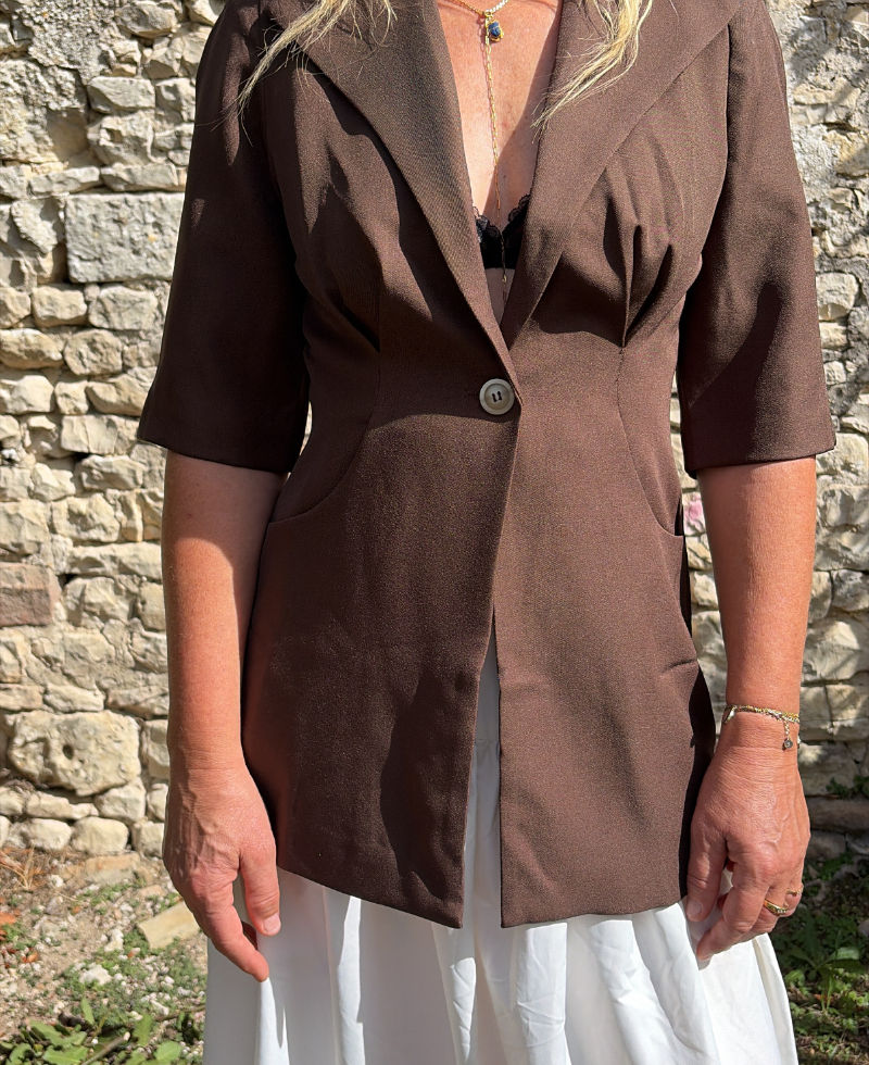 Blazer marron