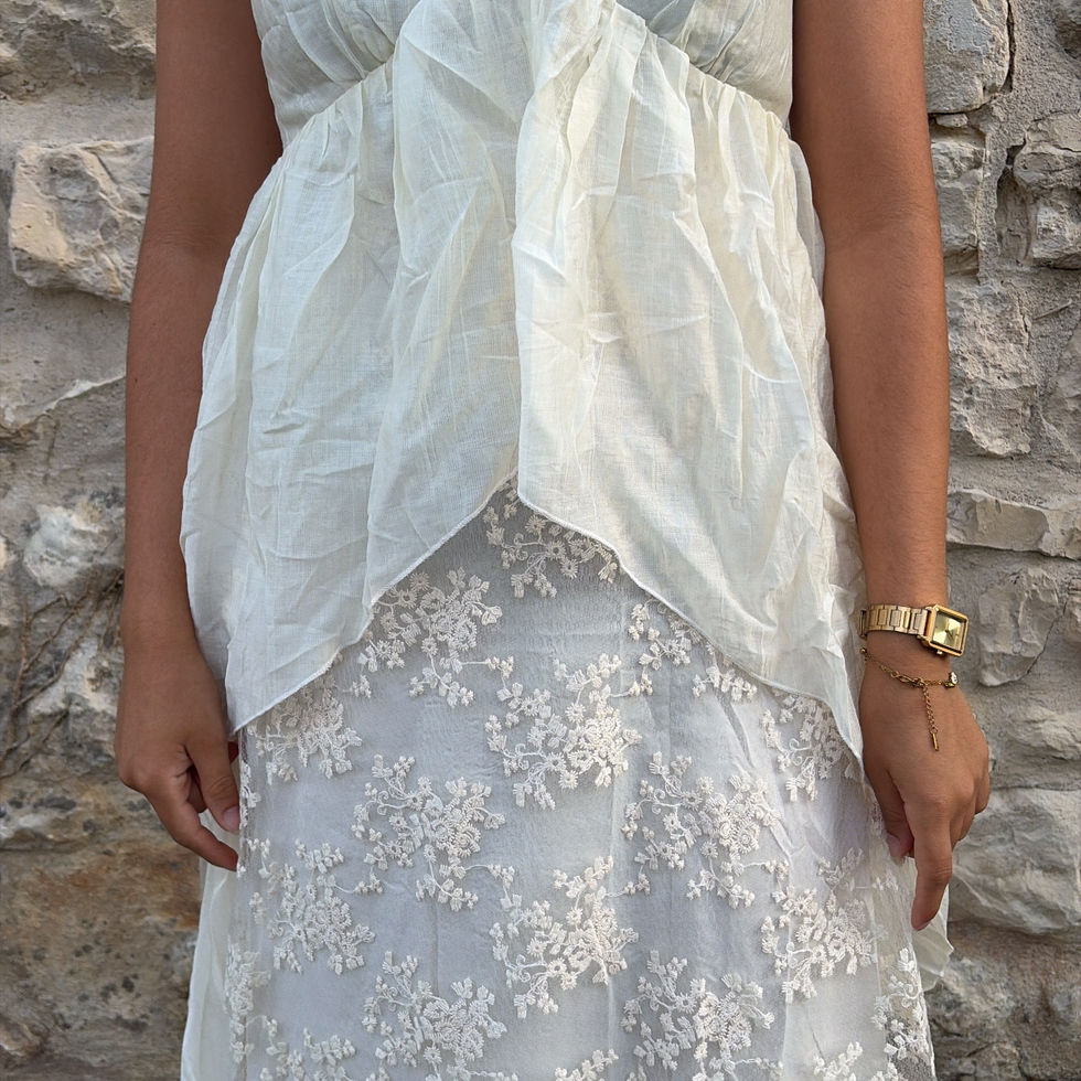 Robe dentelle