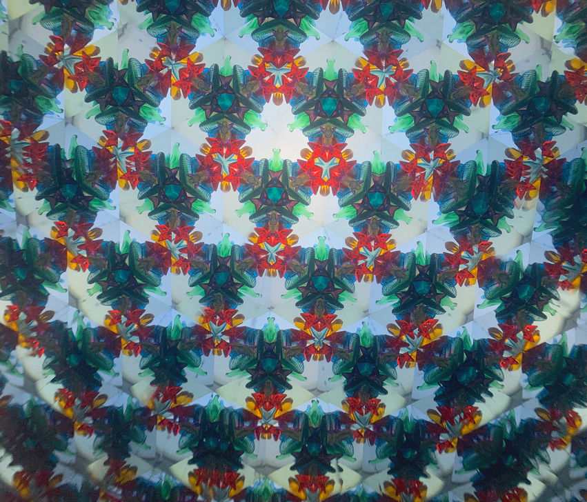 Kaleidoskop von Aleph in Nickel mit schöner Optik