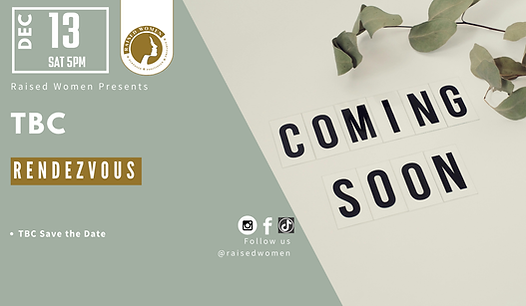 Rendezvous save the date December event