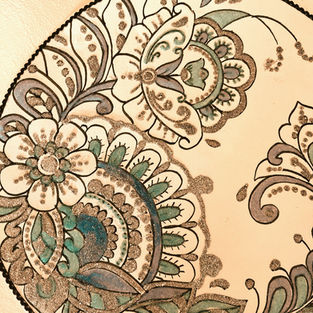atelier mandala paillettes