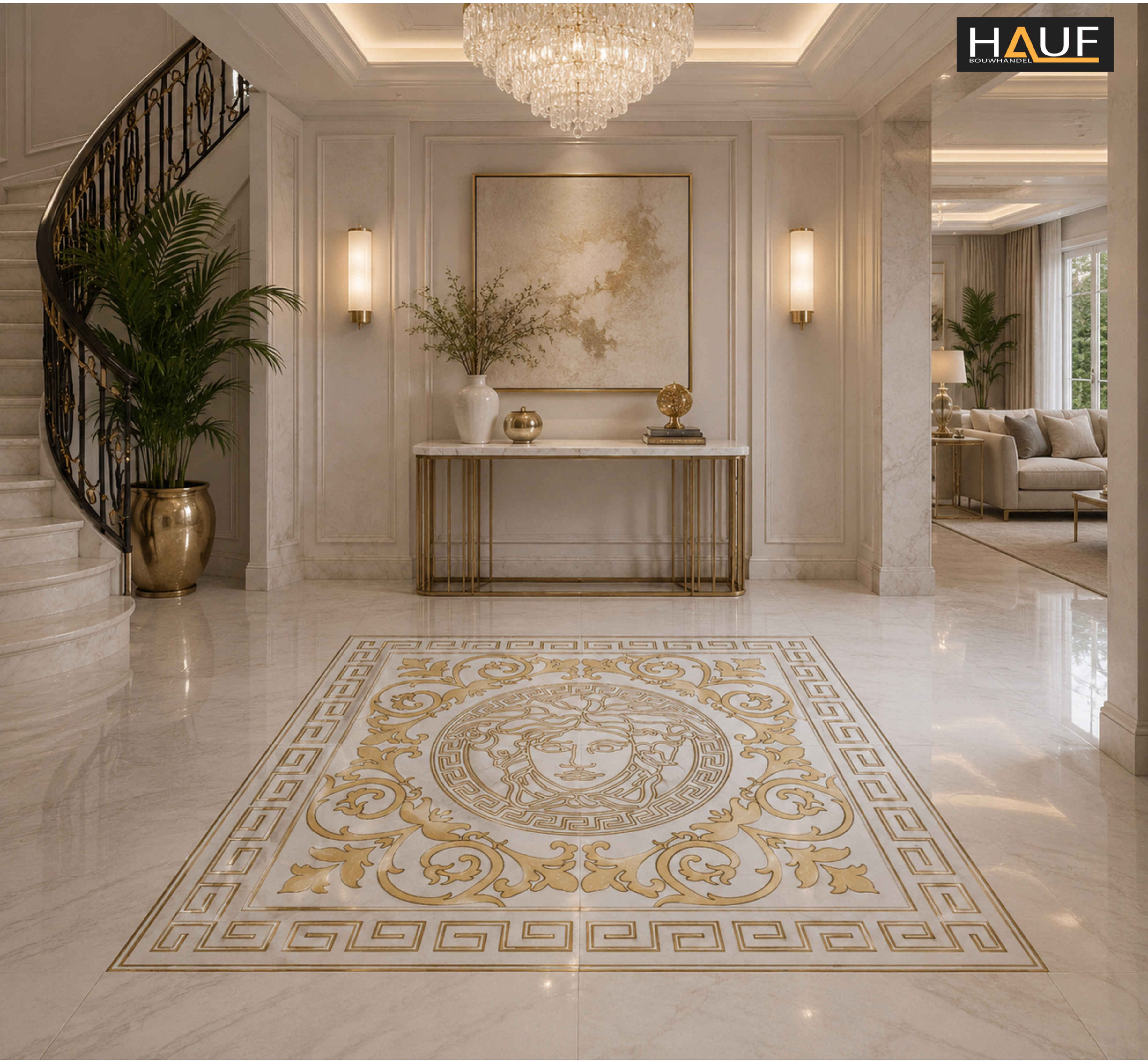 VERSACE ORO LIGHT 120X120