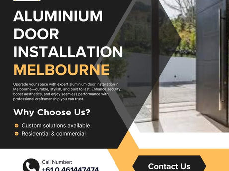 Fast & Reliable Aluminium Door Installation in Melbourne Services
