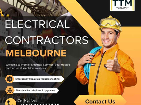 Electrical Contractors Melbourne You Can Trust – Total Trade Masters