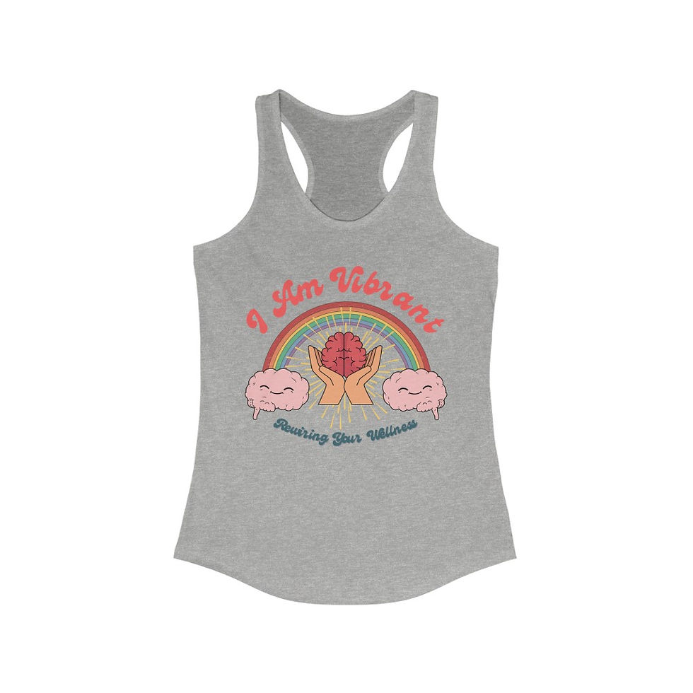 Thumbnail: "I Am Vibrant"  Racerback Tank