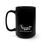 Thumbnail: Black "Brain Power" 15oz Mug