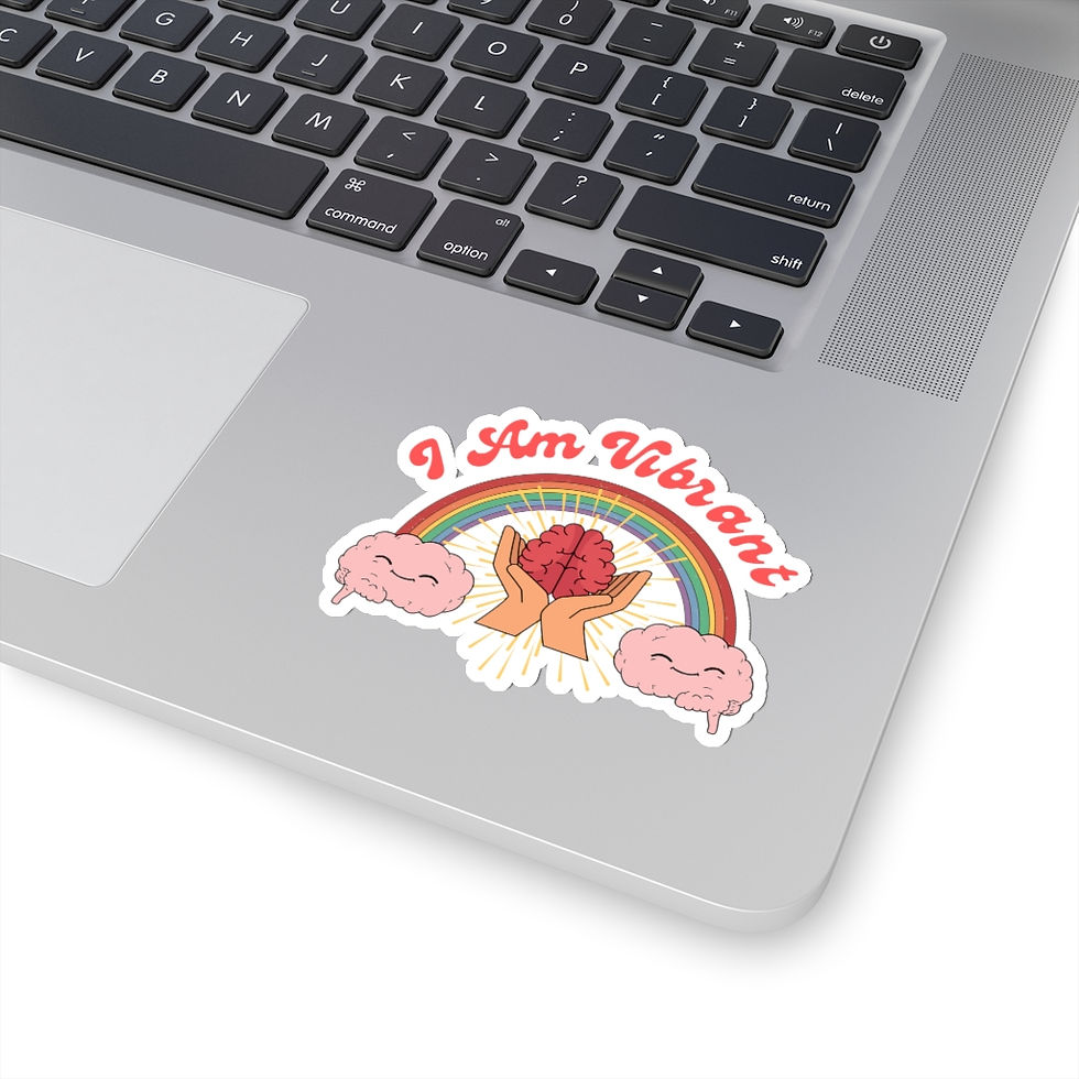 Thumbnail: "I Am Vibrant" Kiss-Cut Stickers