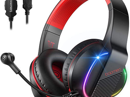  Auriculares USB para videojuegos