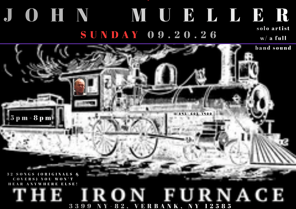 John Mueller @ THE IRON FURNACE