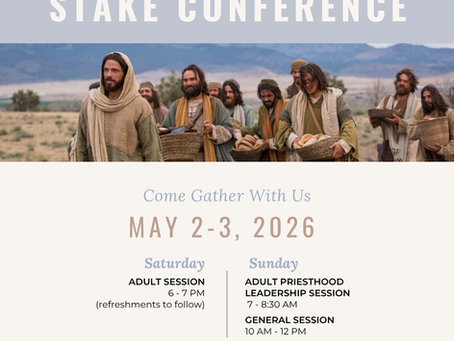 Stake Conference