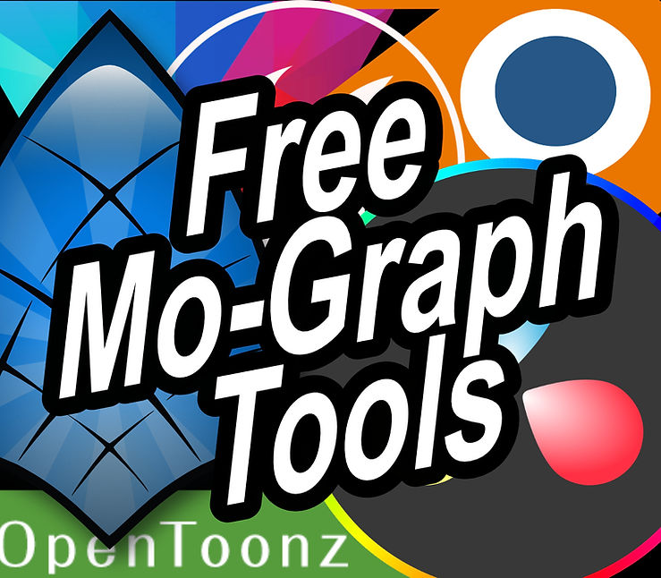 Free tools to create your own motion graphics