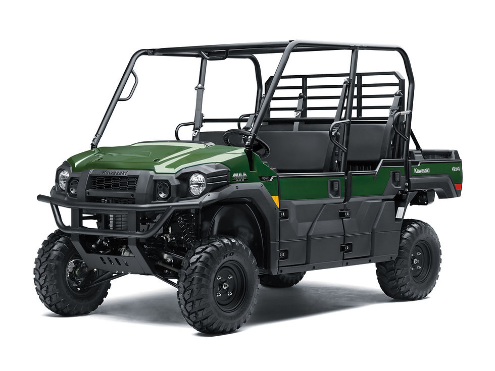 Green Mules & Quads Kawasaki utility vehicle
