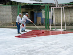 EN VENTANAS LOS ESPACIOS DEPORTIVOS RECIBEN MANTENIMIENTO