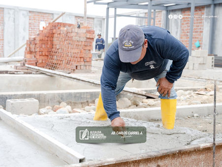 ESTACIÓN DE BOMBEO DE LA CIUDADELA LOS GIRASOLES PRESENTA UN AVANCE DEL 70%