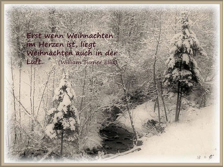 Weihnachten liegt in der Luft