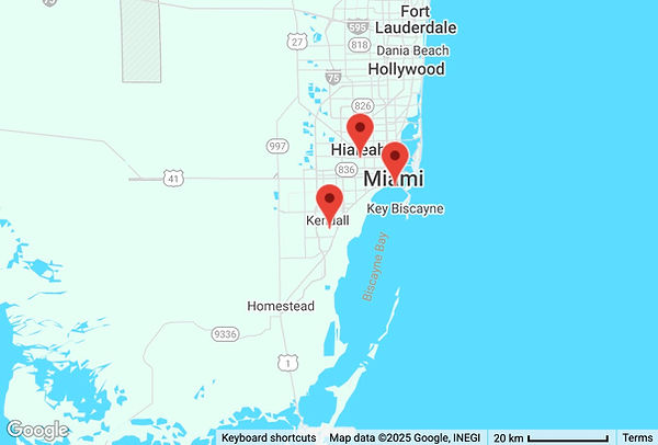 Google Map Miami-Dade