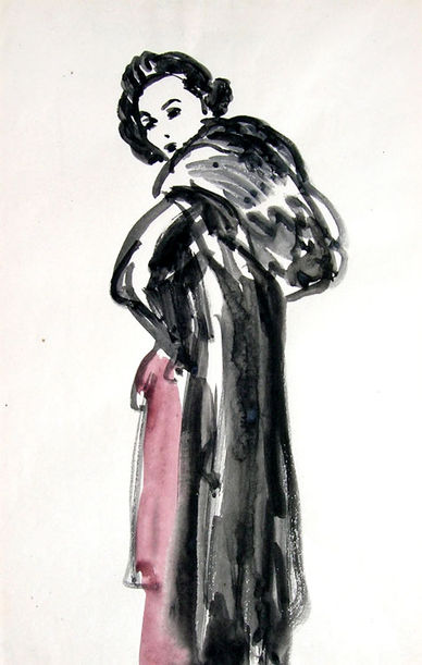 Fur Hat and Coat- $175