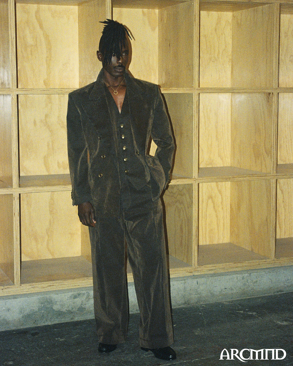 Behind the scene's photography at Sebatien Ami Spring Summer 2025 Collection by ARCMND