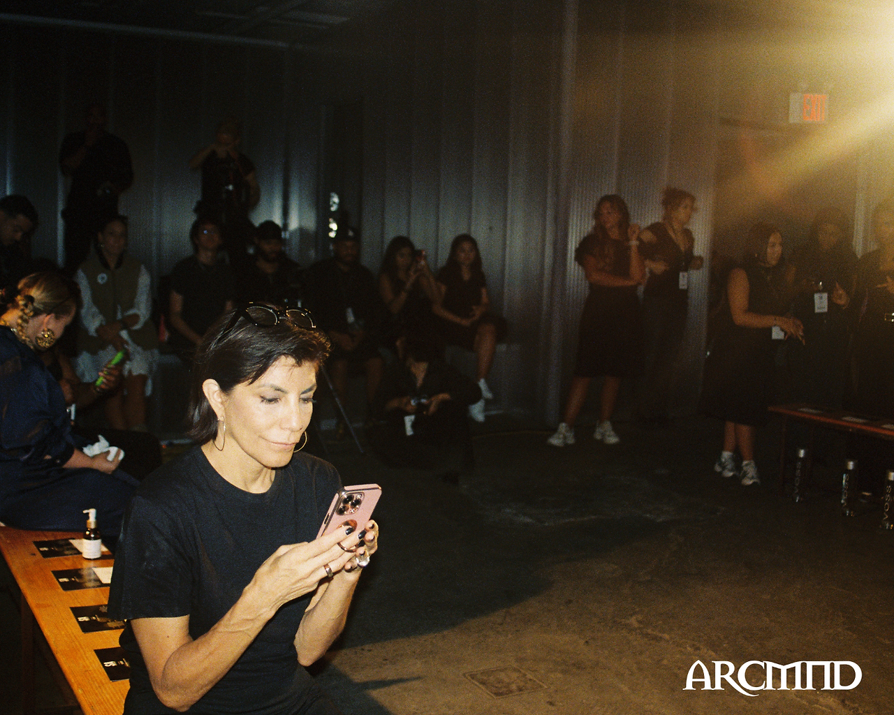 Behind the scene's photography at Sebatien Ami Spring Summer 2025 Collection by ARCMND