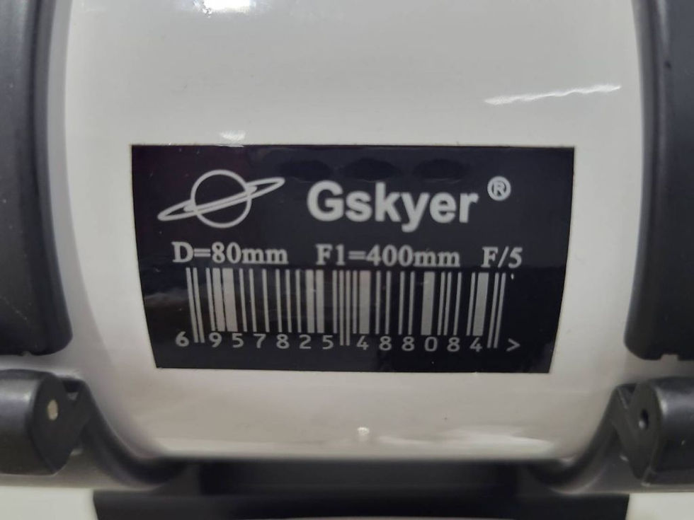 サムネイル： 【完売】【中古品】Gskyer  トラベルスコープ  80mm  屈折望遠鏡 経緯台式