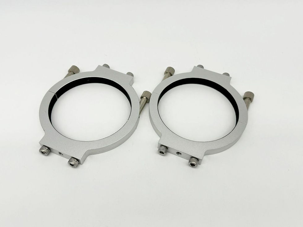 サムネイル： 【完売】【中古品】K-ASTEC　内径95mm鏡筒バンド+プレート2枚