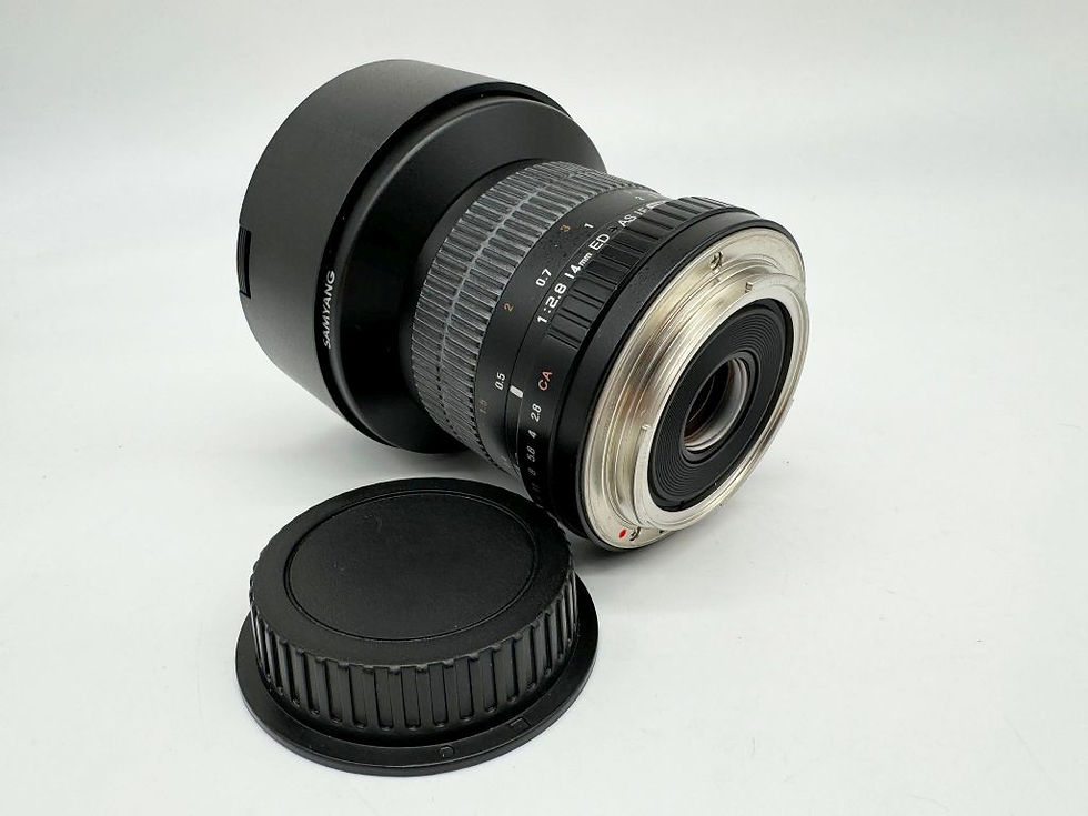サムネイル： 【中古品】SAMYANG　F2.8/14mm　EOSマウント