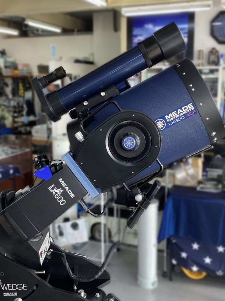 Thumbnail: 【完売】【中古品】MEADE  LX600-25ACF 赤道儀ウェッジ フルセット