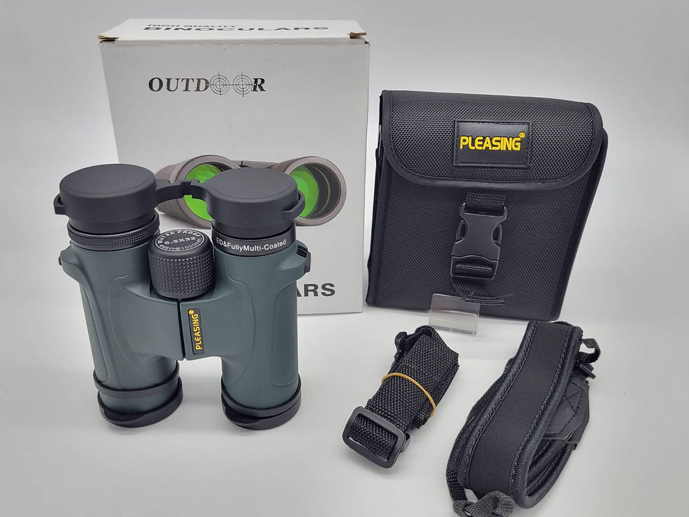 サムネイル： 【中古品】賞月観星 双眼鏡 PLEASING HR6.5x32WP（緑）