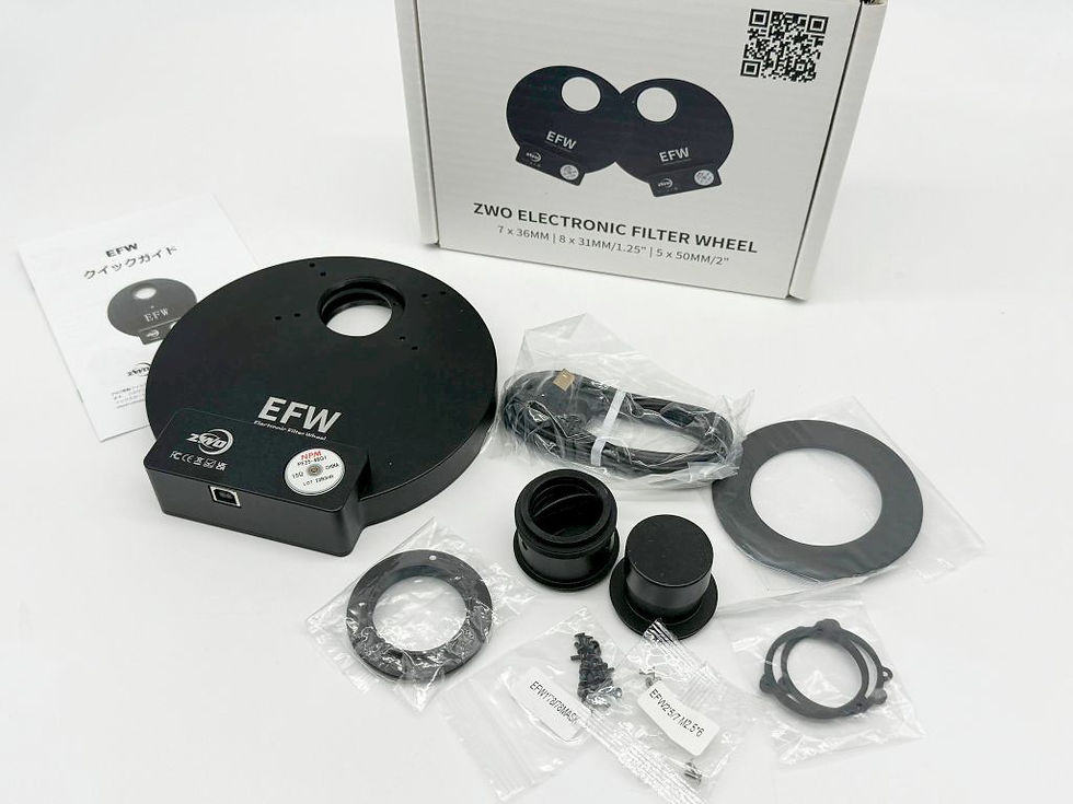 サムネイル： 【完売】【中古品】ZWO ASI294MM +EFW+LRGB Haフィルターセット