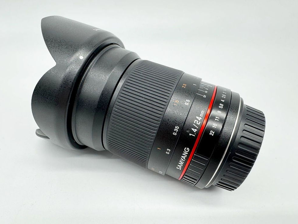サムネイル： 【中古品】SAMYANG　24mm F1.4 ED AS IF UMC（キャノン）