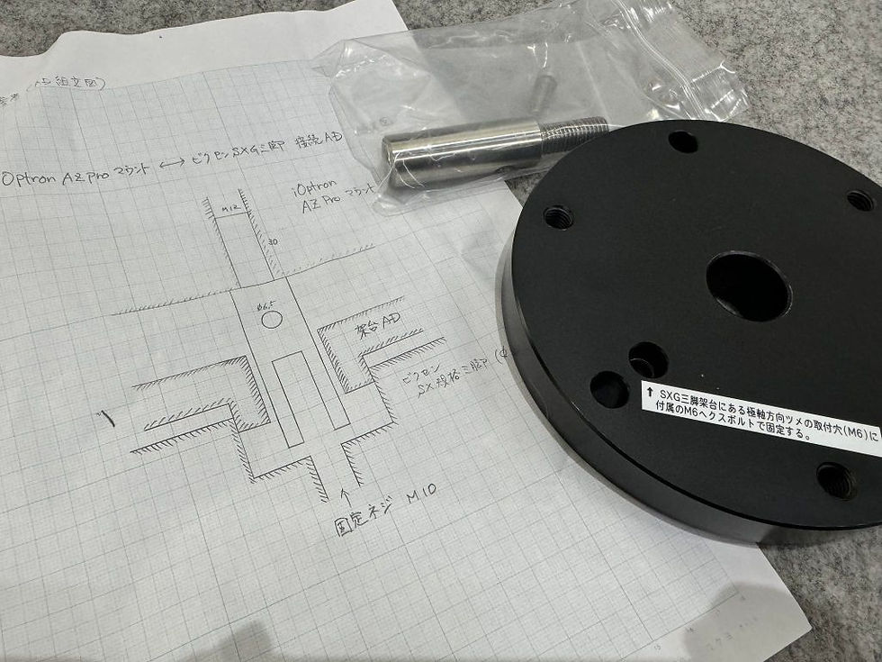 サムネイル： 【完売】【中古品】iOptron  AZマウントPro+三脚セット
