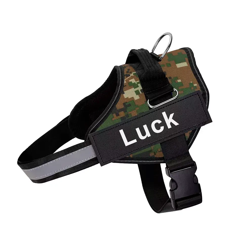 Thumbnail: Personalized Dog Harness Reflective
