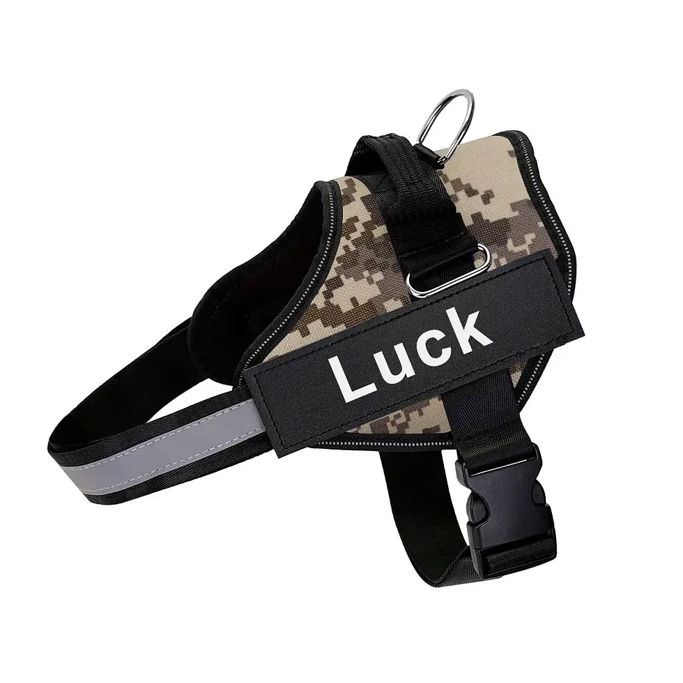 Thumbnail: Personalized Dog Harness Reflective