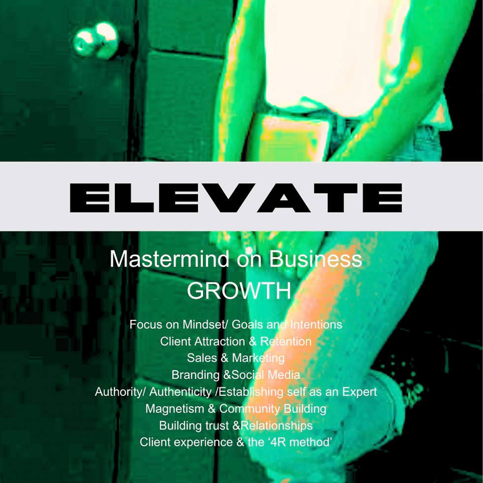 ELEVATE : Mastermind on Business Building & GROWTH