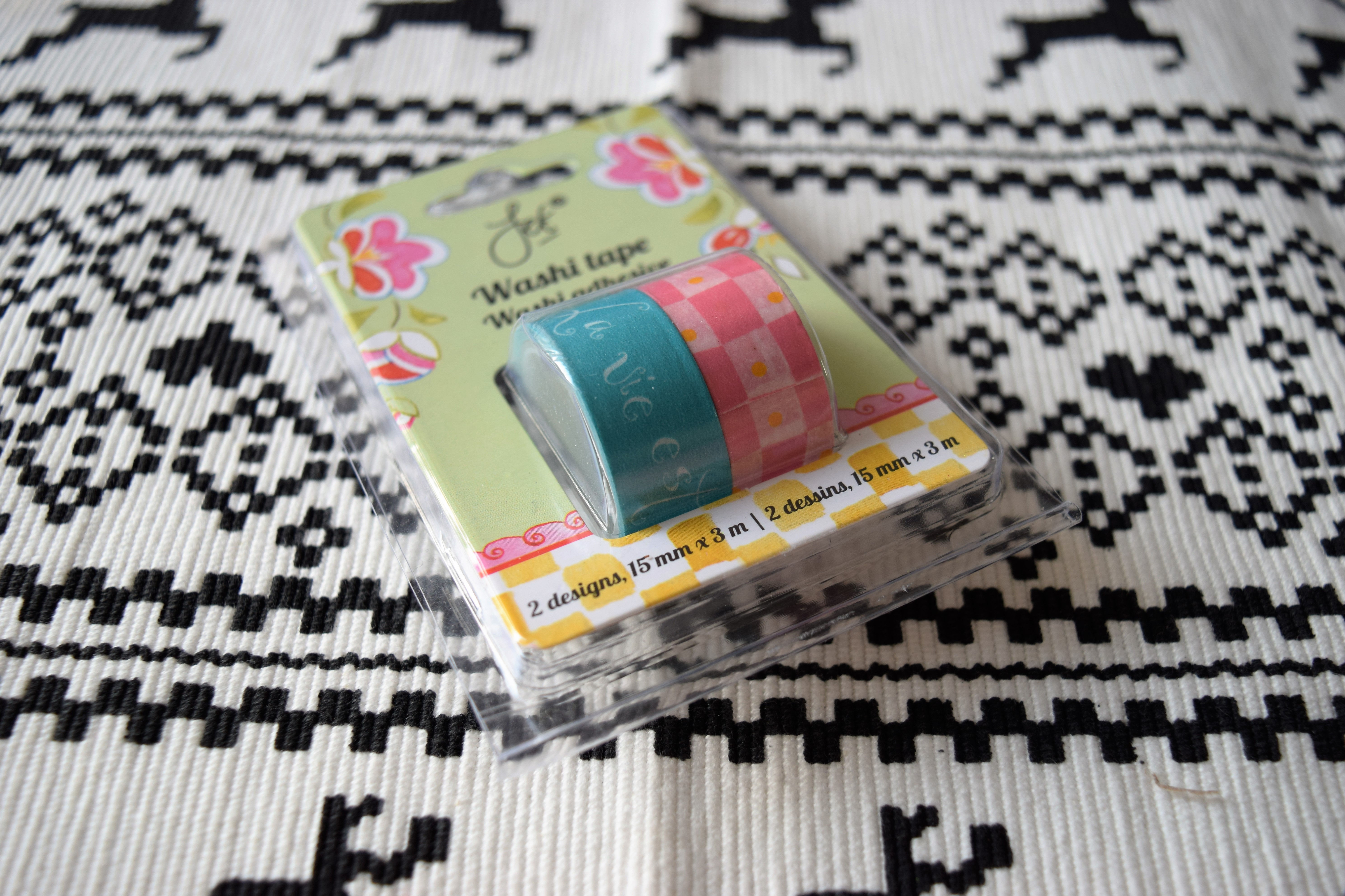 סט 2 וושי טייפ באורך 3 מטר - JET oh la la