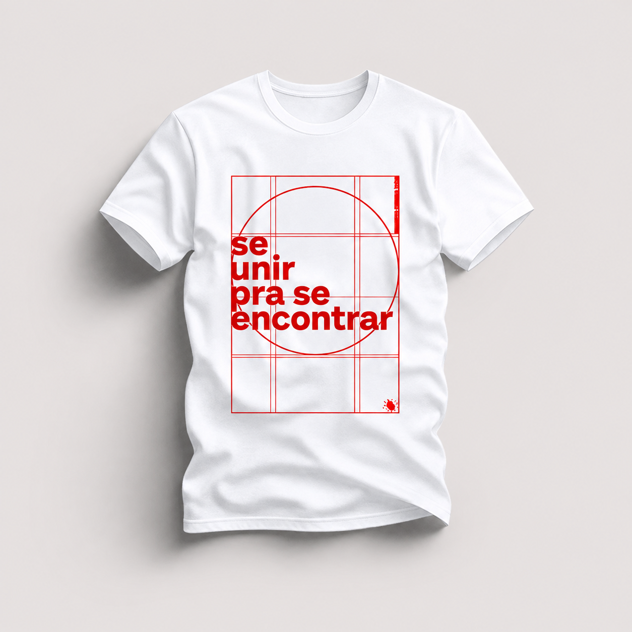 Camiseta Branca “Se unir pra se encontrar”