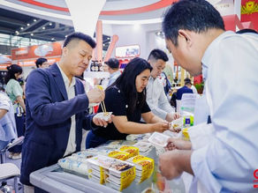 Anuga China látogatók egy standon