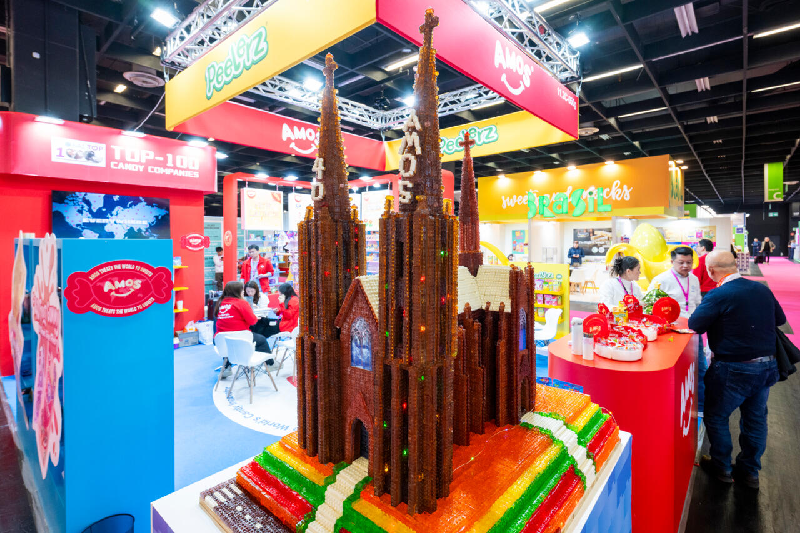 Cologne Cathedral Made of Sweet