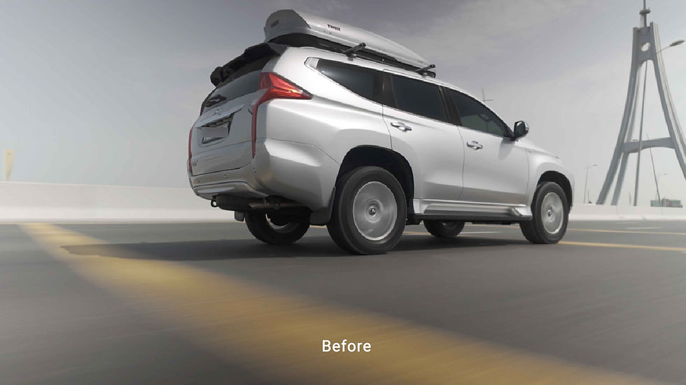 Color Grading for Automotive Videos for DJI Osmo Pocket 3 with Capcut