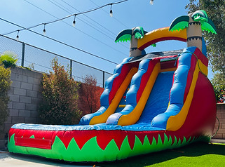 Mable Water Slide Bounce House Jumper Rent Mini Small Jumper House in Downey near me Whit