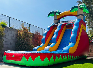 Mable Water Slide Bounce House Jumper Rent Mini Small Jumper House in Downey near me Whit