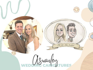 artist at Aswanley wedding