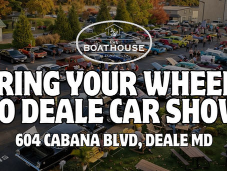 3 Car Shows Sep 30 – Oct 3: Deale, Cars for Kacie & Bell's Auto Show