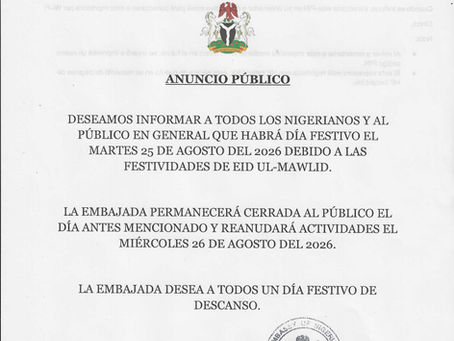 Anuncio Público