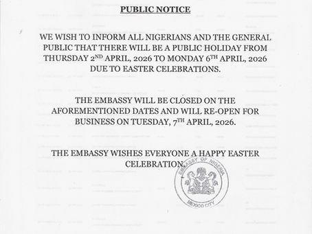 Public notice