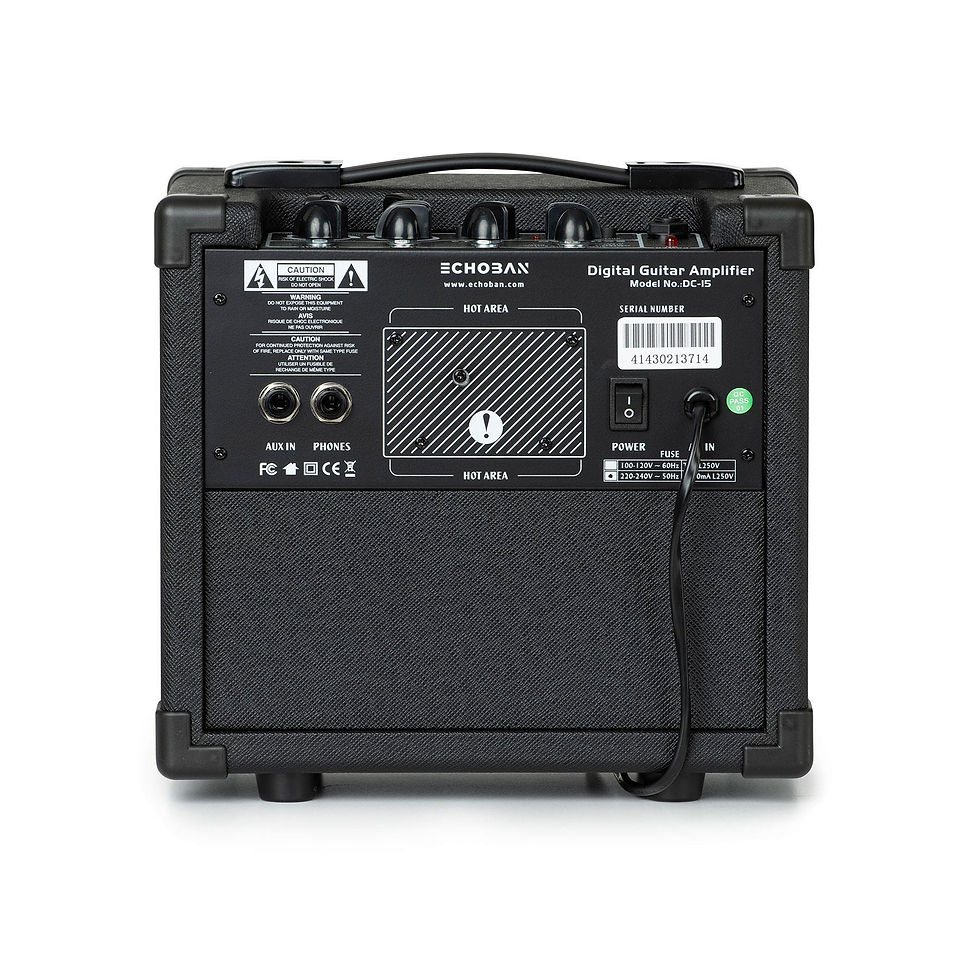 Küçük resim: Echoban DC15 15 Watt Amfi