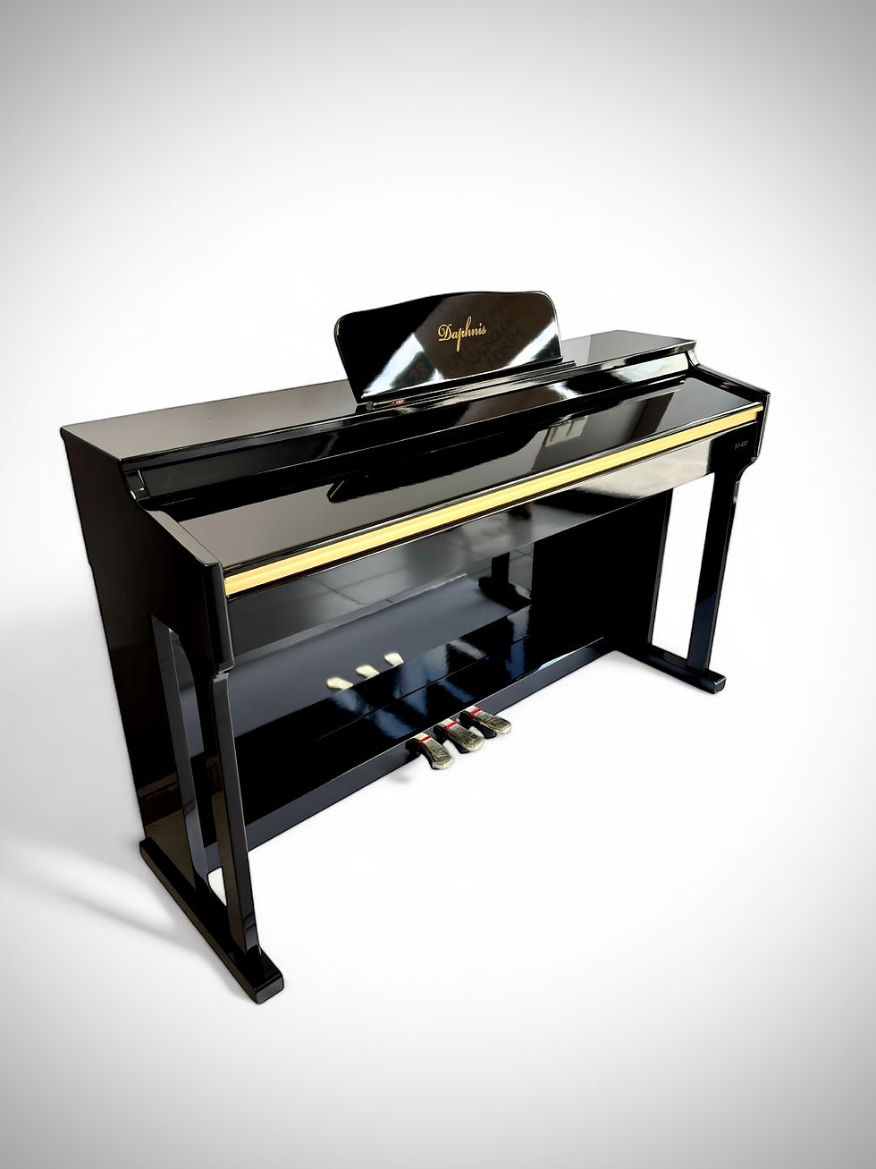 Küçük resim: DAPHNIS DP-322 Gloss Black DİJİTAL KONSOL PİYANO (TABURE+KULAKLIK HEDİYELİ)
