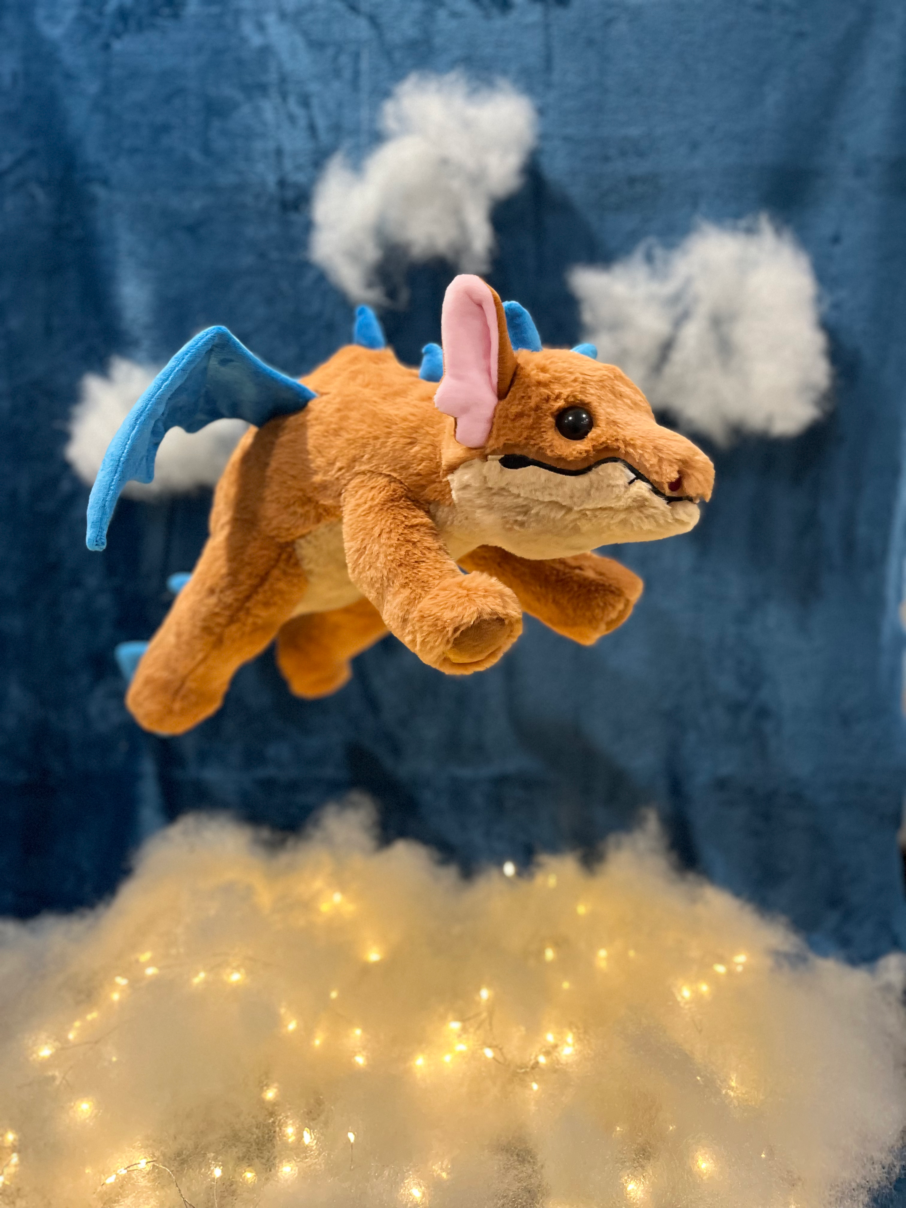 Brown gremlin dragon